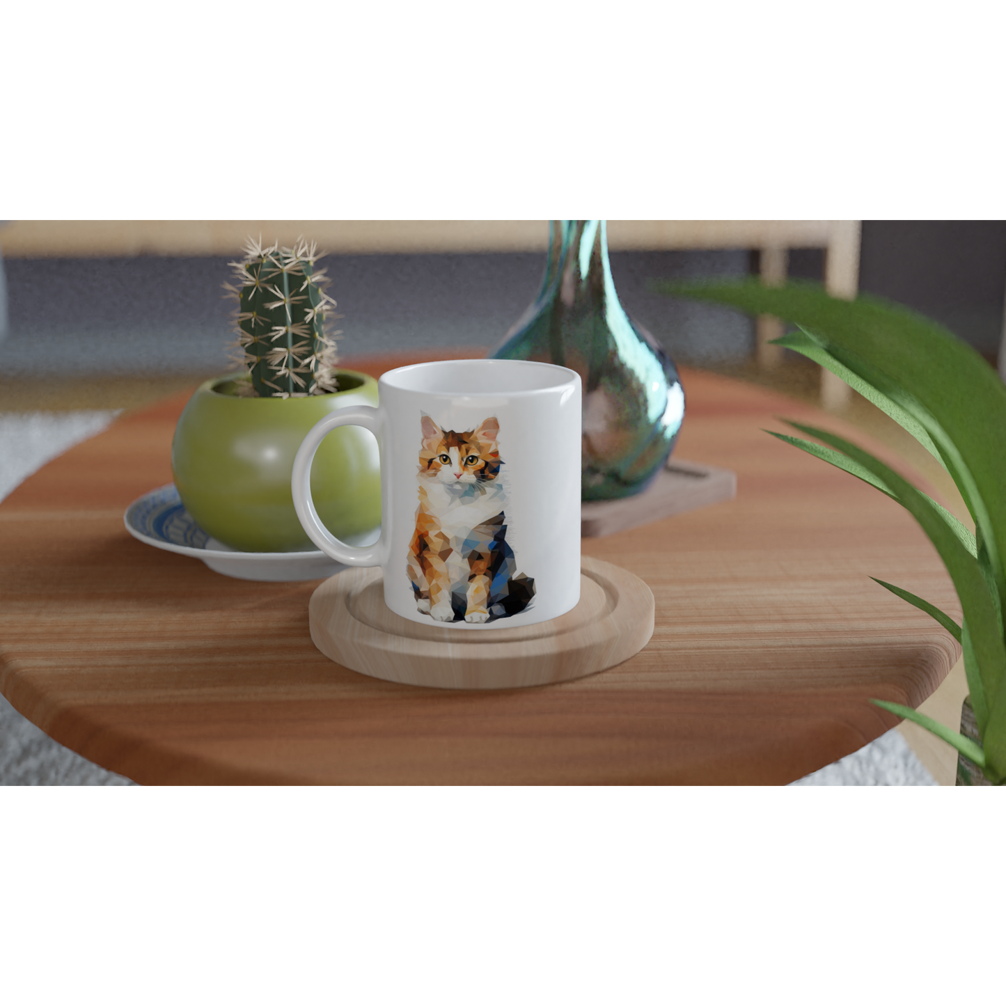 Crystal Calico - Ceramic Coffee Mug