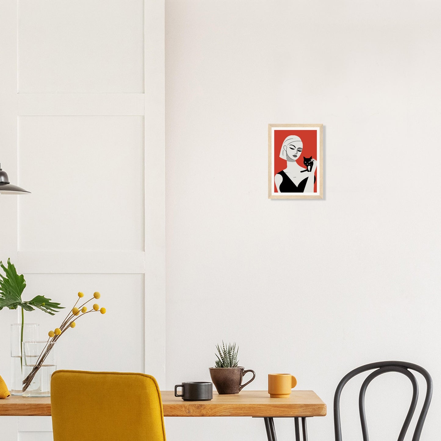 Shoulder Cat - Matte Archival Poster