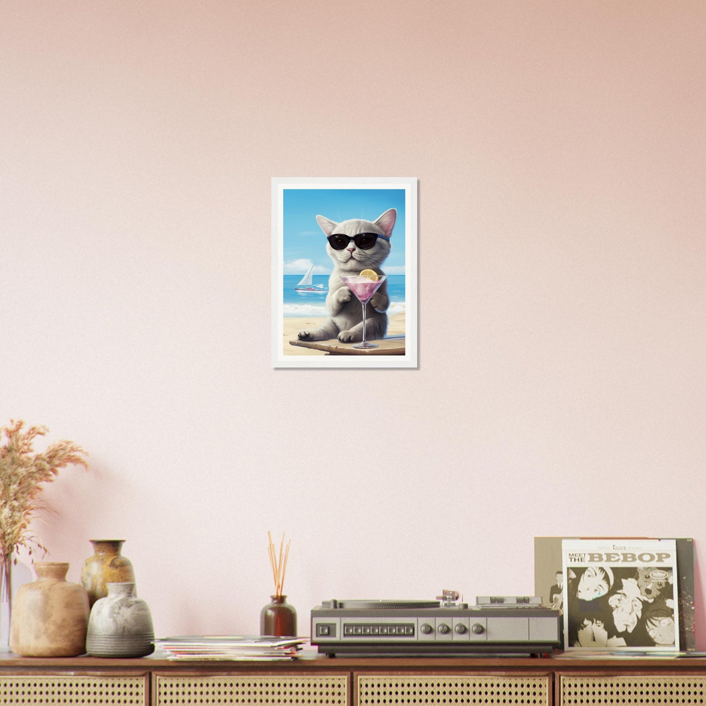 Martini Beach - Matte Archival Poster