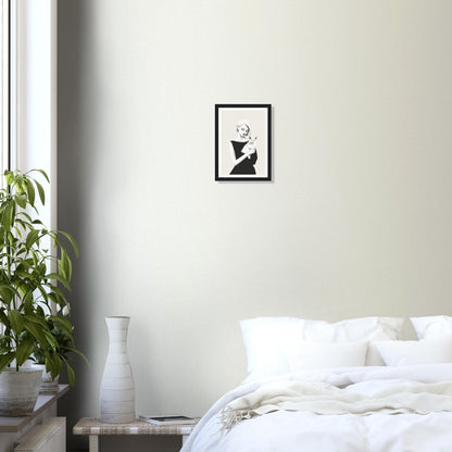 Monochrome Glamour - Matte Archival Poster