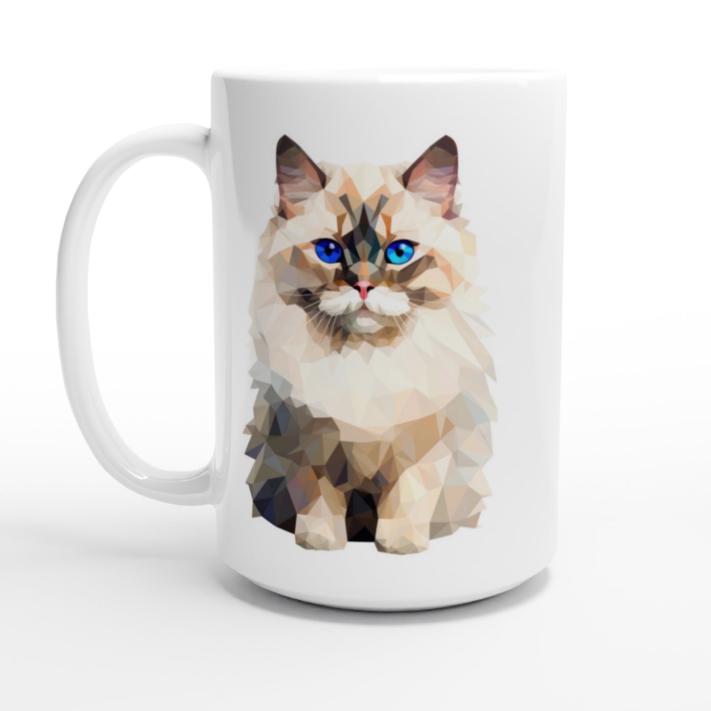 Crystal Ragdoll - Ceramic Coffee Mug