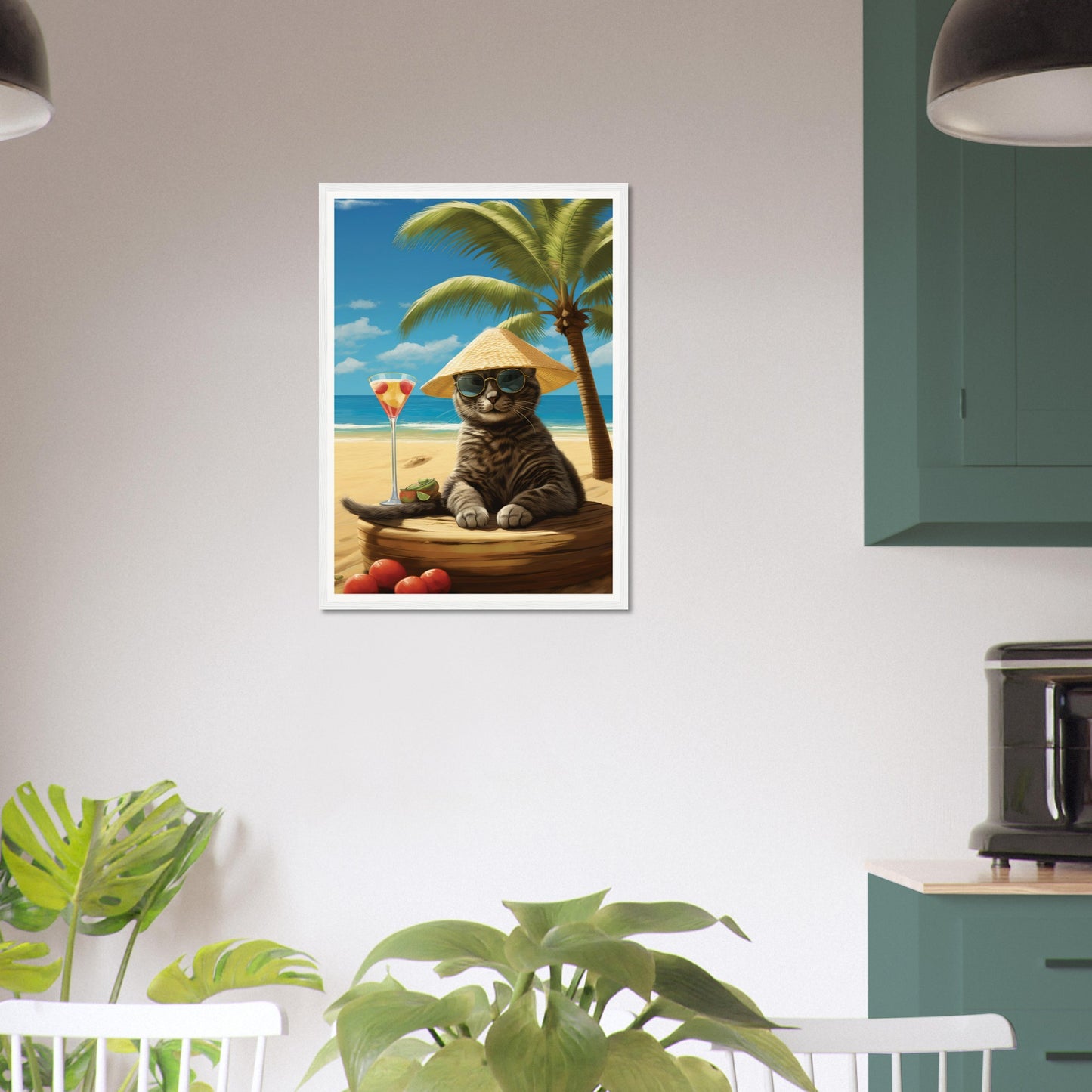 Martini Beach II - Matte Archival Poster