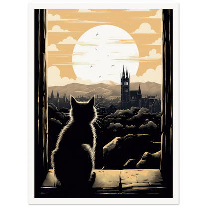 Dusk City - Matte Archival Poster