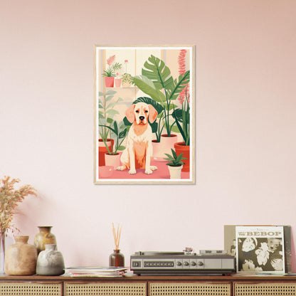 Greenhouse Dog - Matte Archival Poster