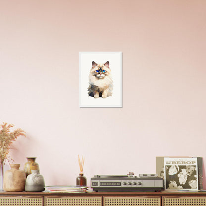 Crystal Ragdoll - Matte Archival Poster
