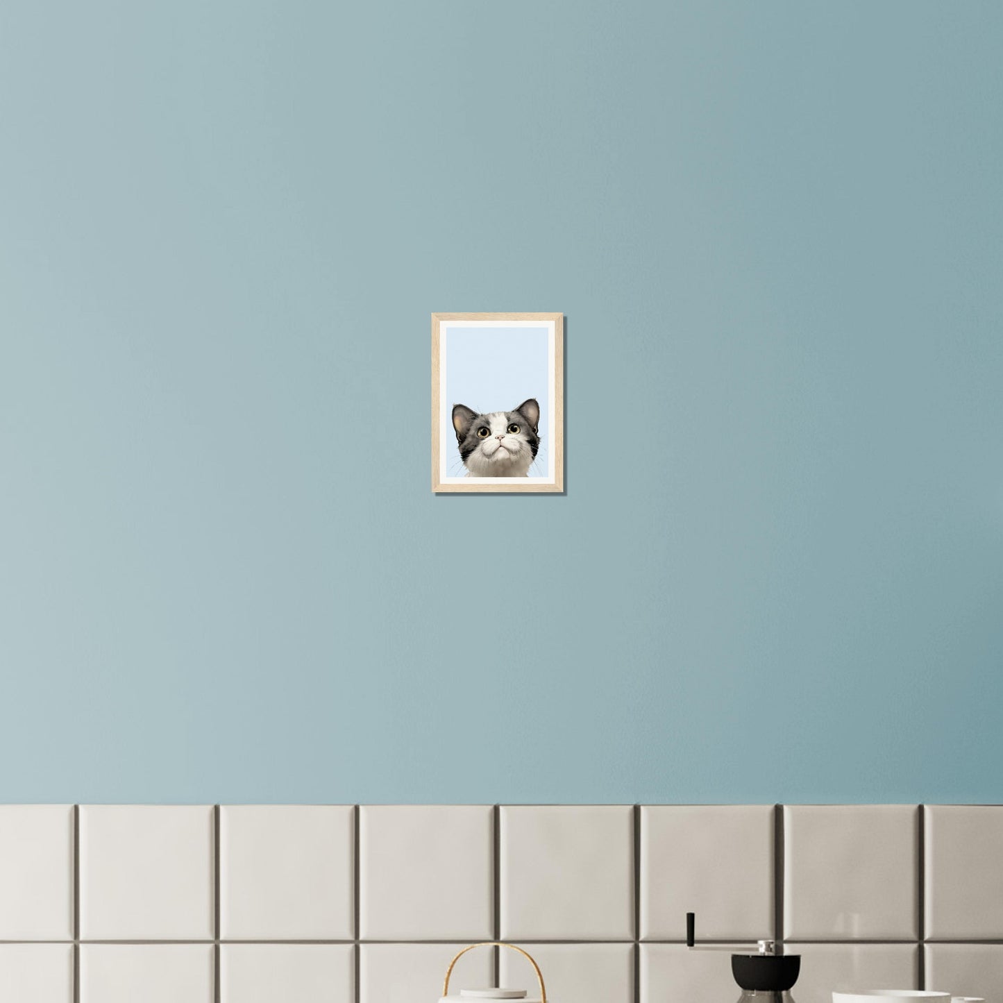 Curious Kitty - Matte Archival Poster