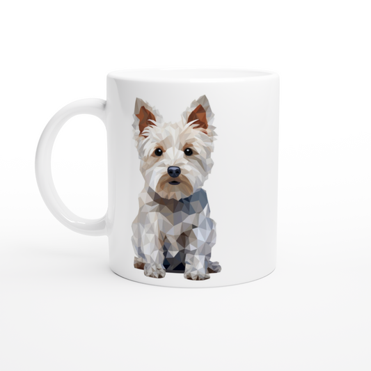 Crystal Westie - Ceramic Coffee Mug