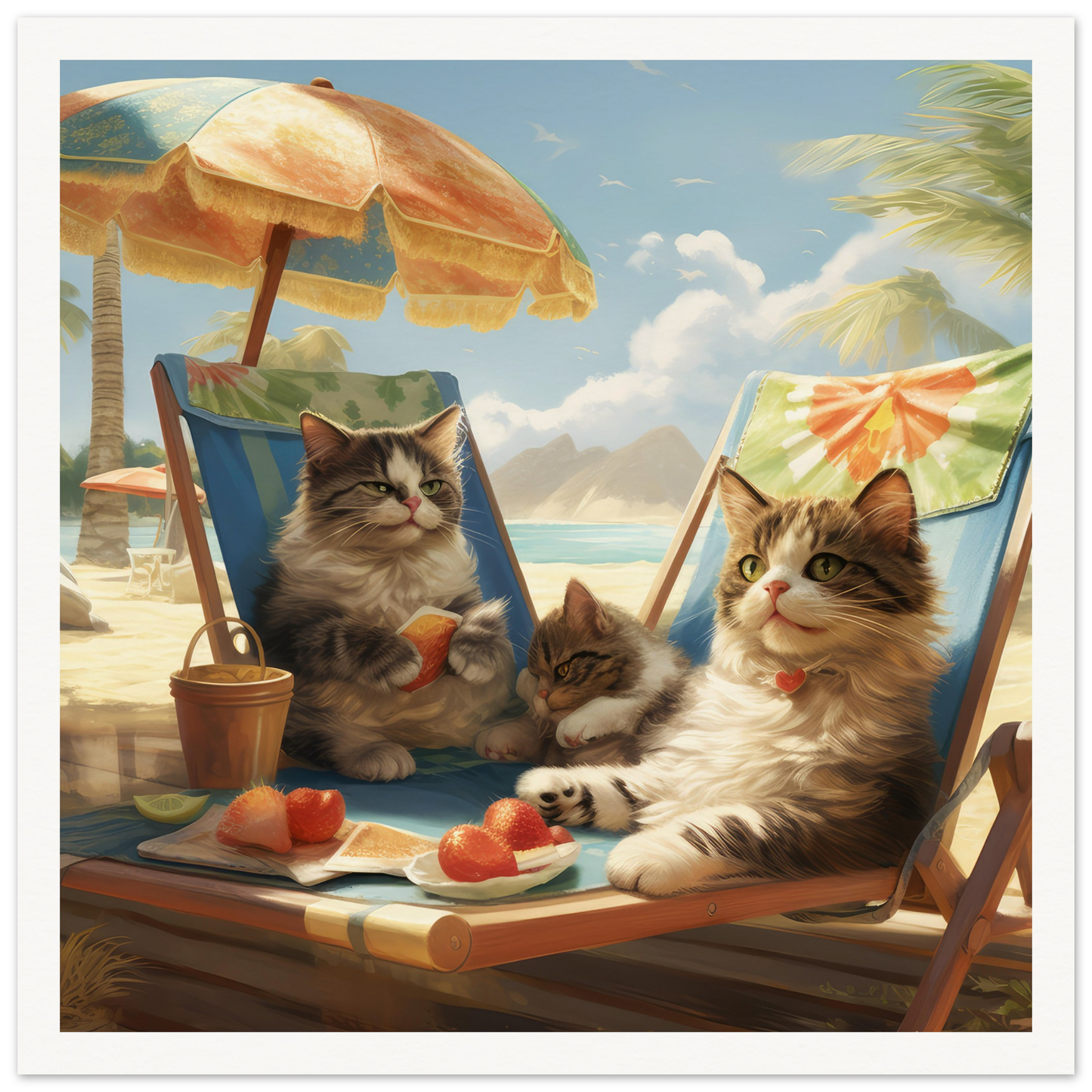 Family Vacation - Matte Archival Poster
