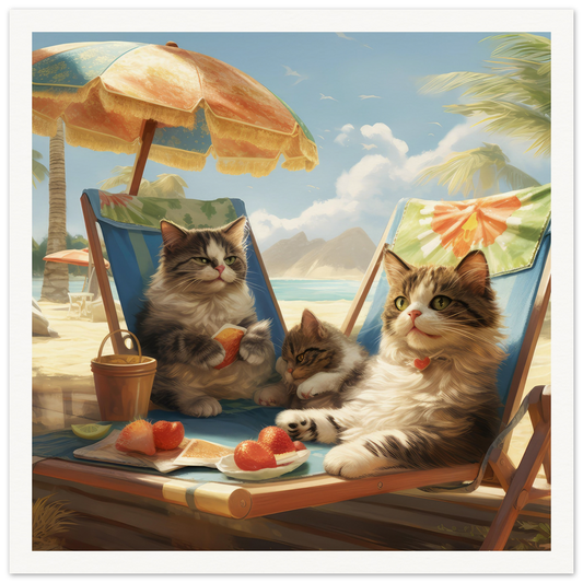 Family Vacation - Matte Archival Poster
