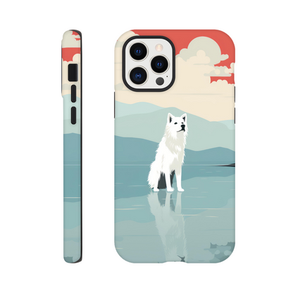 White Wolf Lake - iPhone Tough Case