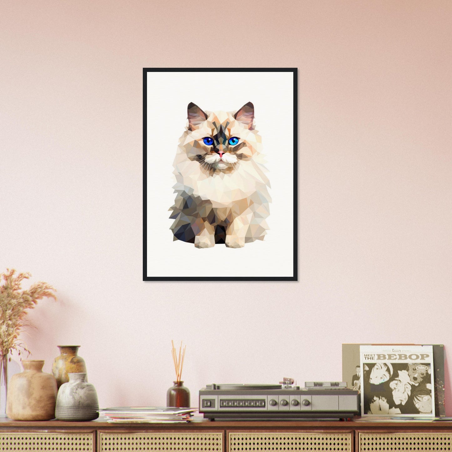 Crystal Ragdoll - Matte Archival Poster