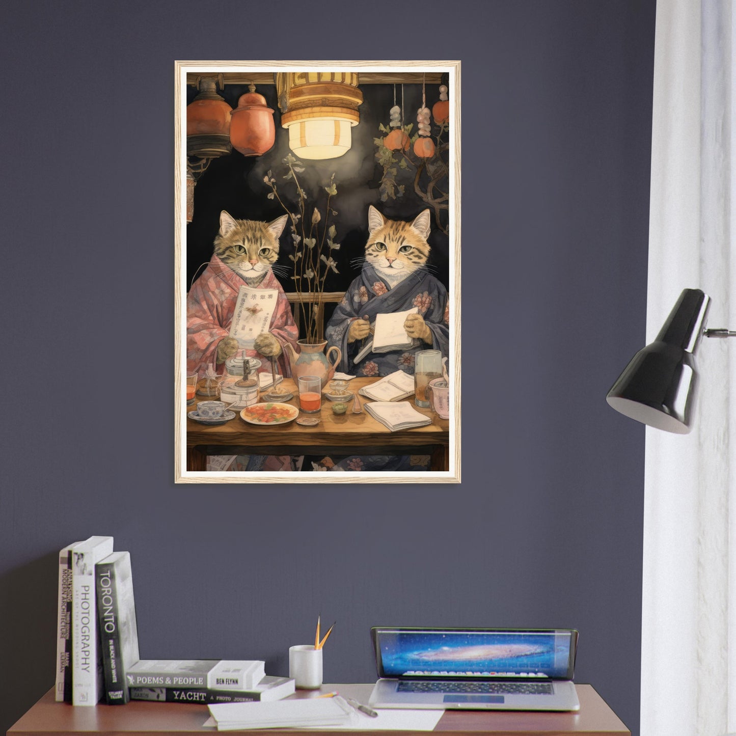 Izakaya Cats - Matte Archival Poster