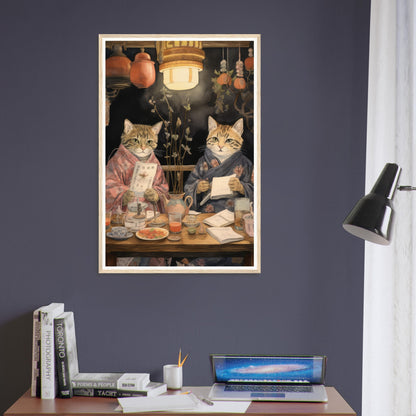 Izakaya Cats - Matte Archival Poster