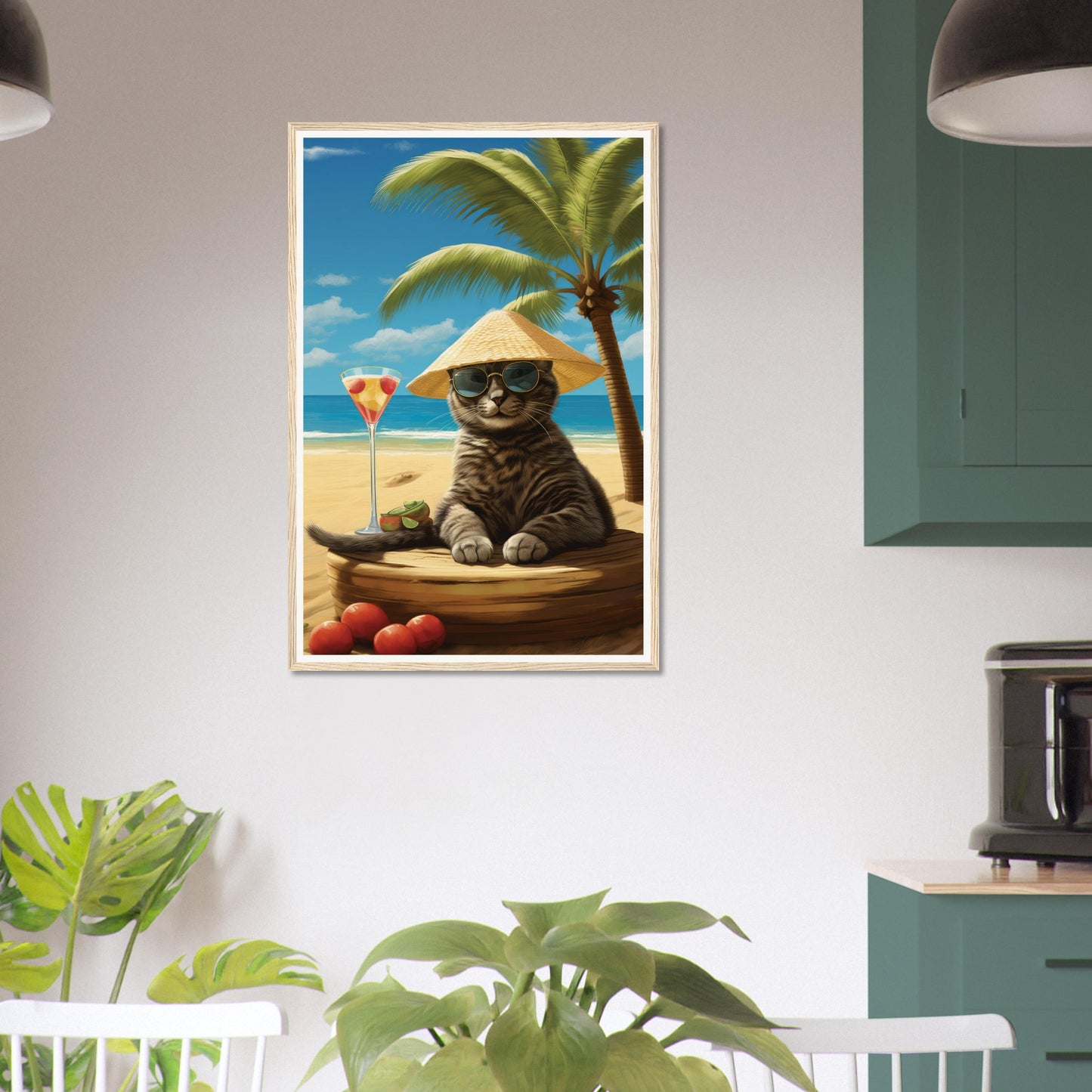 Martini Beach II - Matte Archival Poster