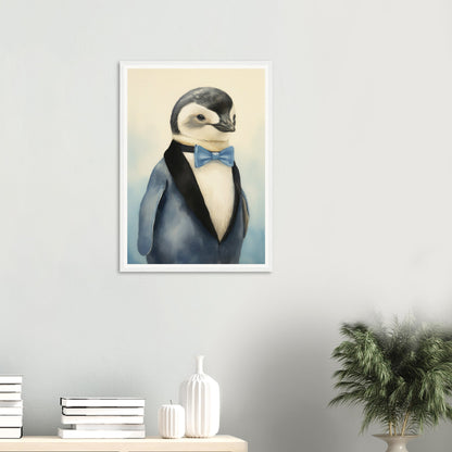 Tuxedo Penguin - Matte Archival Poster