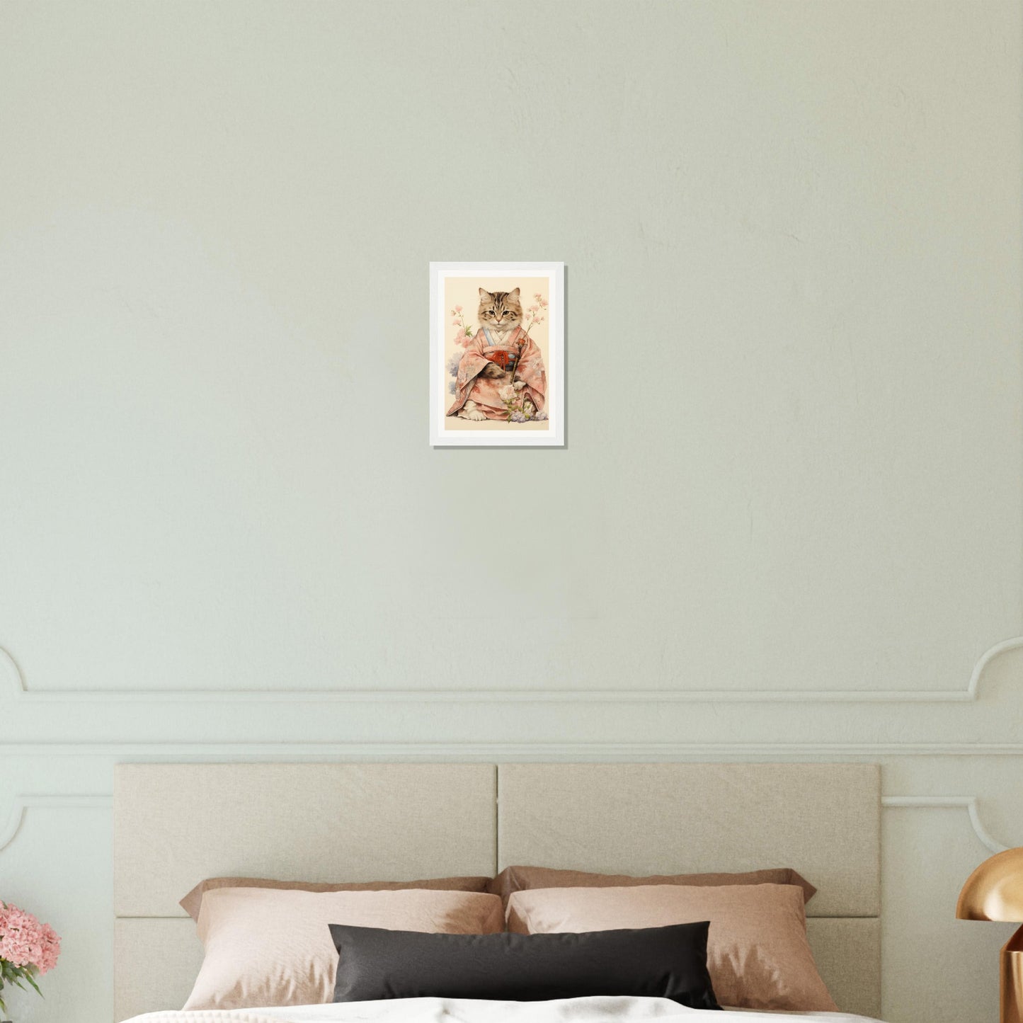 Kimono Cat - Matte Archival Poster
