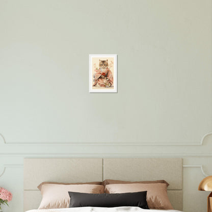 Kimono Cat - Matte Archival Poster