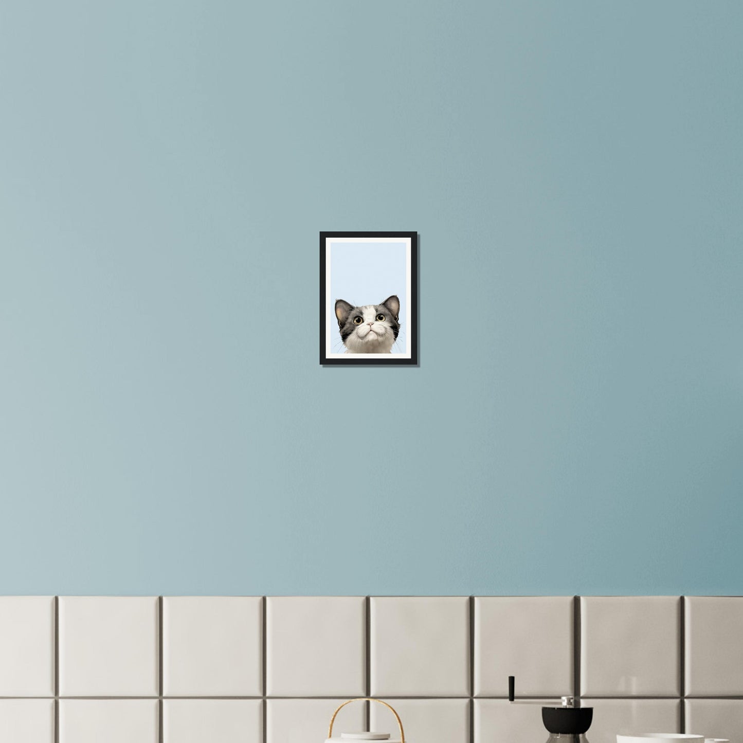 Curious Kitty - Matte Archival Poster