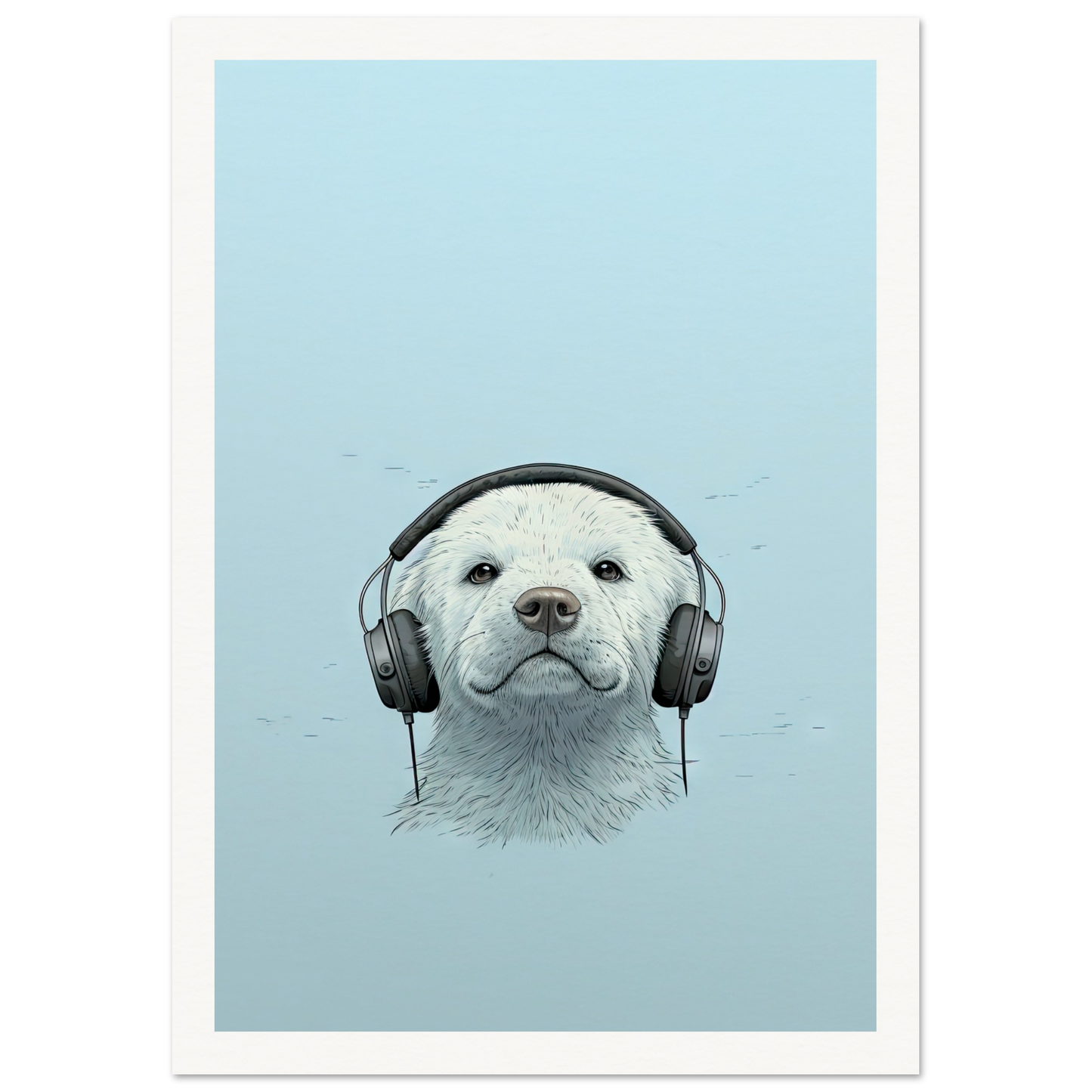Retriever Beats - Matte Archival Poster