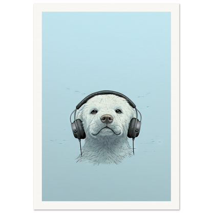 Retriever Beats - Matte Archival Poster