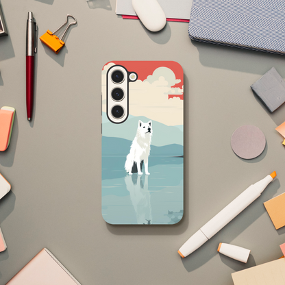 White Wolf Lake - Samsung Tough Case