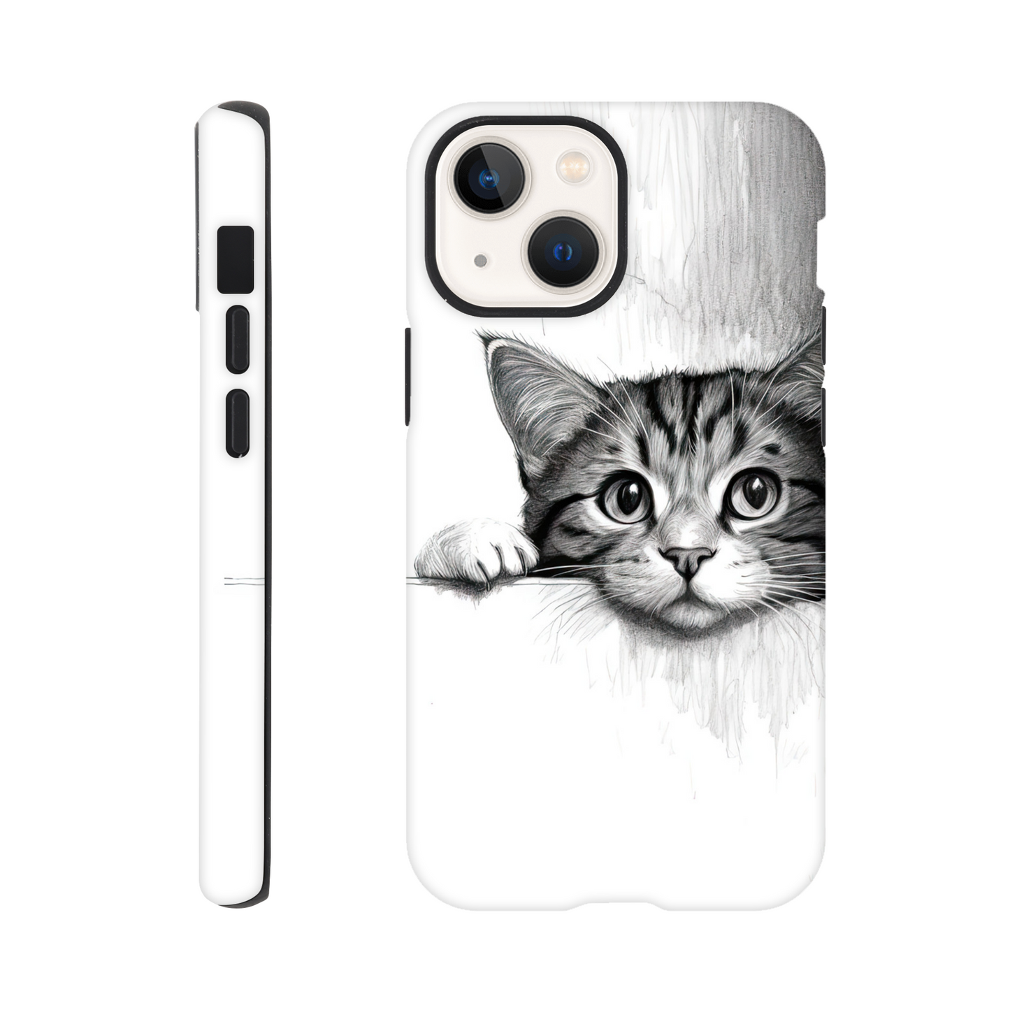 Peeking Out - iPhone Tough Case