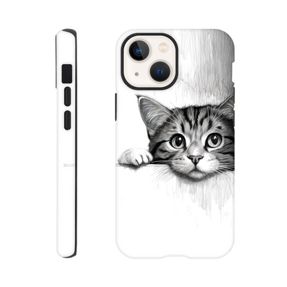 Peeking Out - iPhone Tough Case
