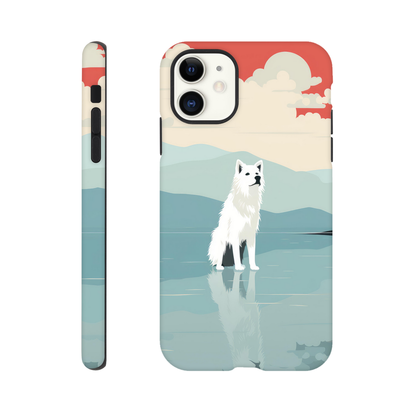 White Wolf Lake - iPhone Tough Case