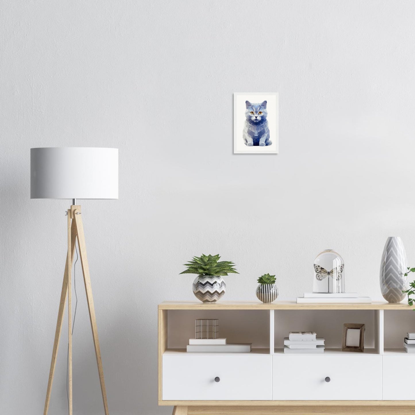 Crystal British Shorthair - Matte Archival Poster