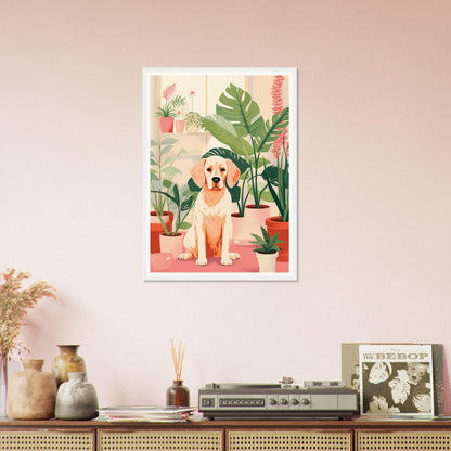 Greenhouse Dog - Matte Archival Poster