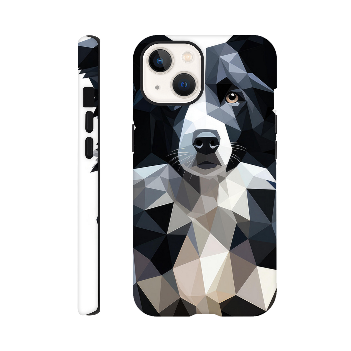Crystal Border Collie - iPhone Tough Case