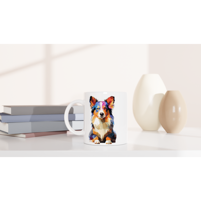 Crystal Corgie - Ceramic Coffee Mug