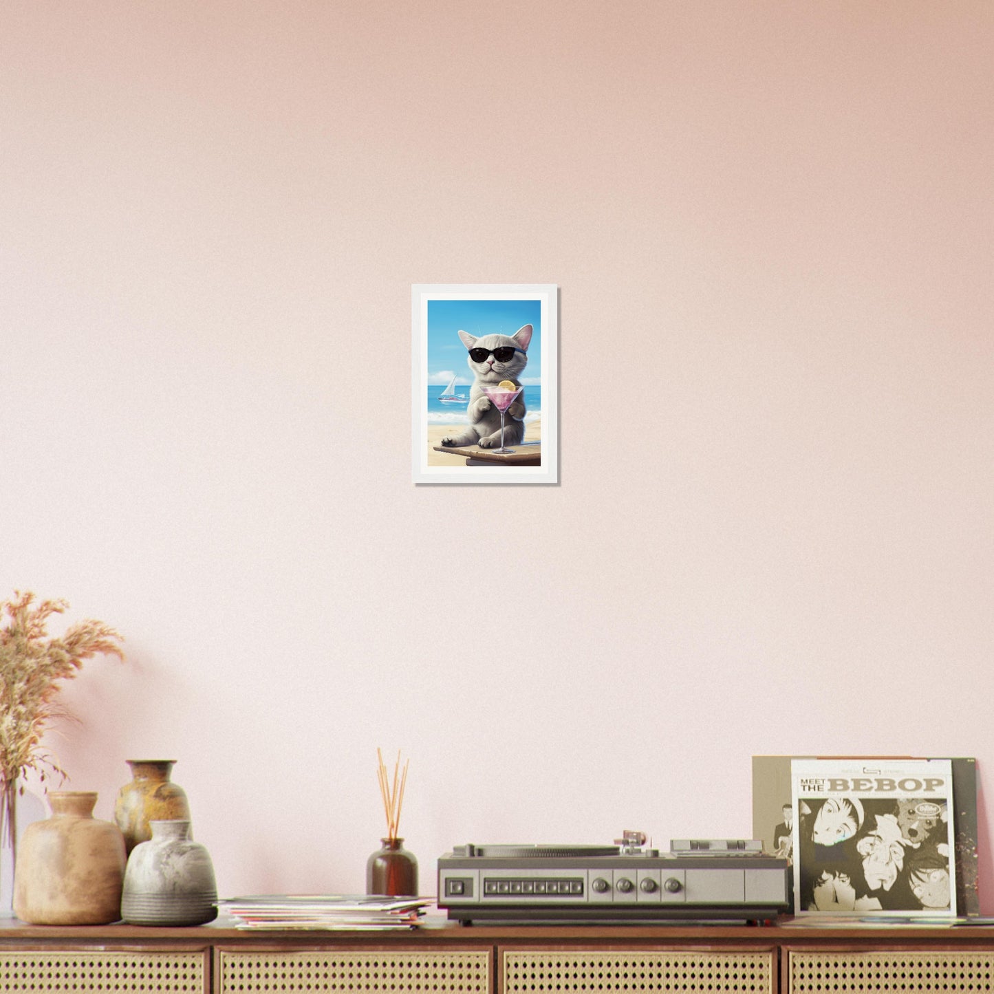 Martini Beach - Matte Archival Poster