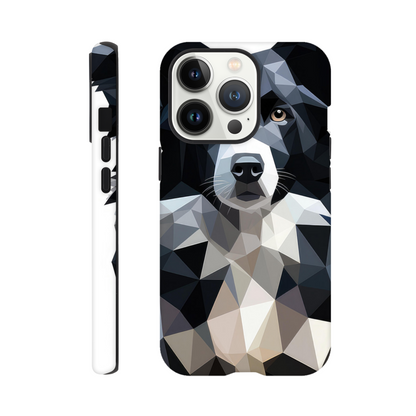 Crystal Border Collie - iPhone Tough Case