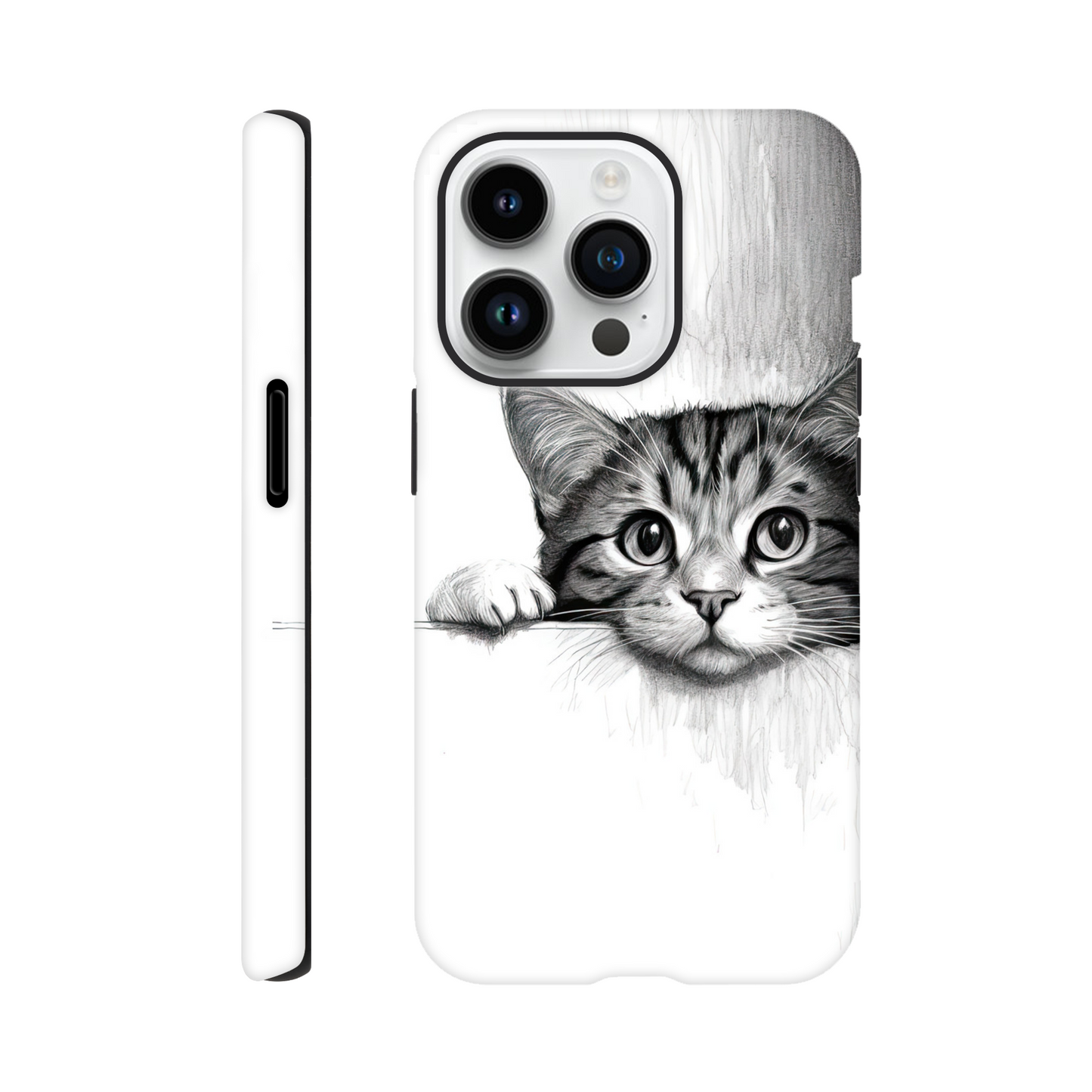 Peeking Out - iPhone Tough Case