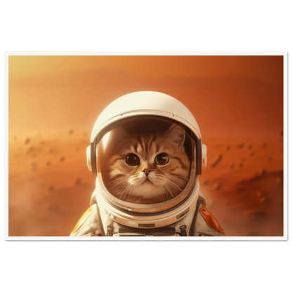 Red Planet - Matte Archival Poster
