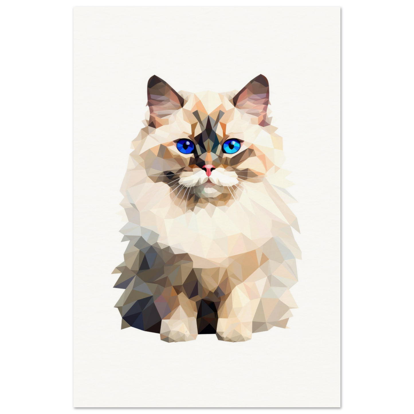 Crystal Ragdoll - Matte Archival Poster