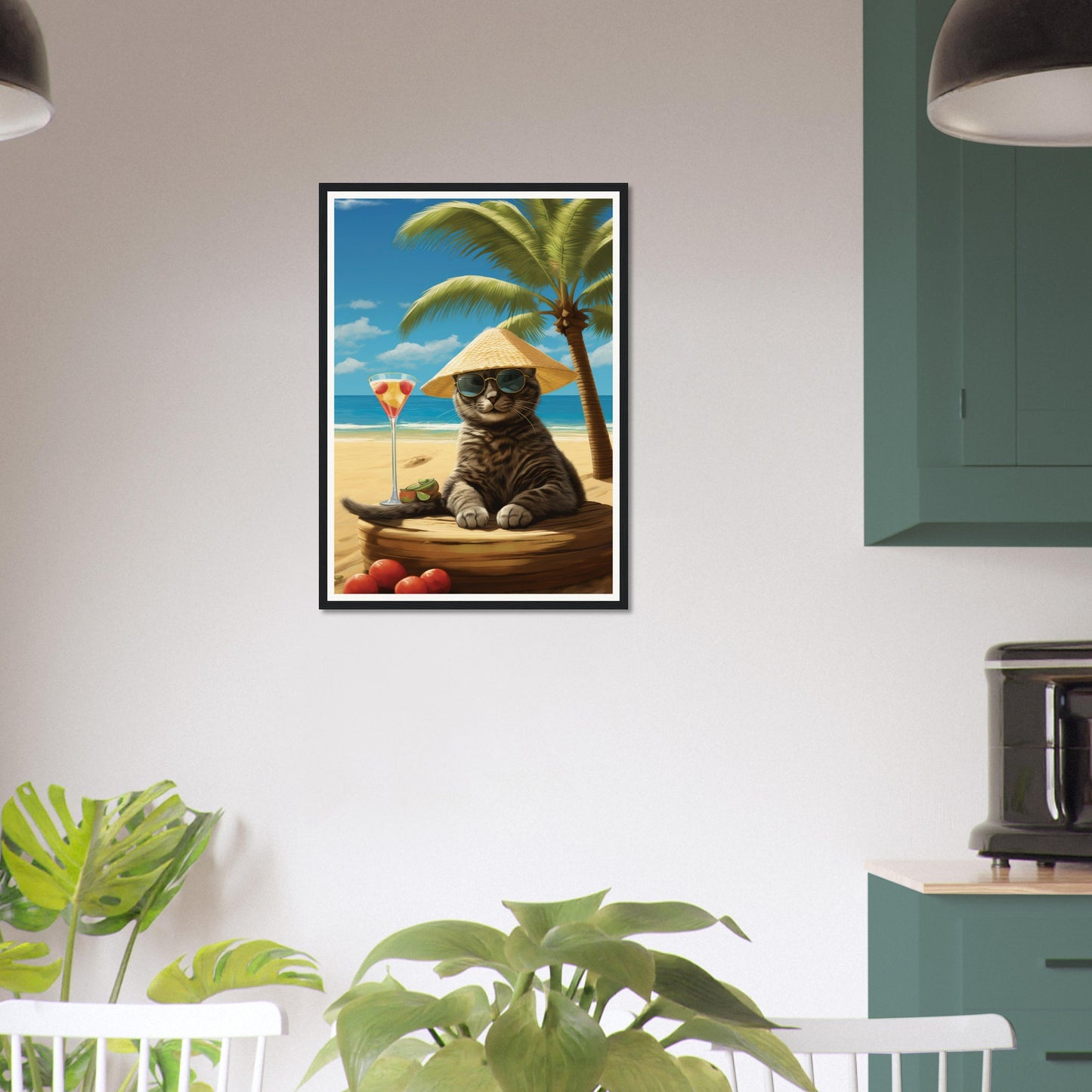 Martini Beach II - Matte Archival Poster