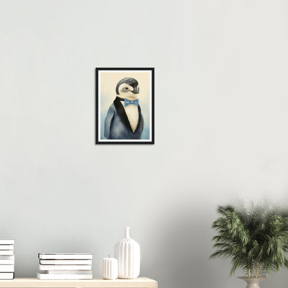 Tuxedo Penguin - Matte Archival Poster