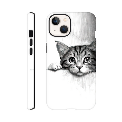Peeking Out - iPhone Tough Case