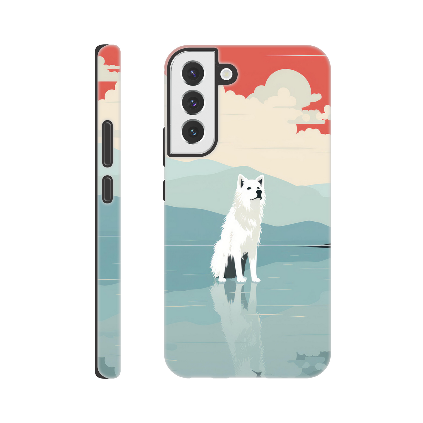 White Wolf Lake - Samsung Tough Case