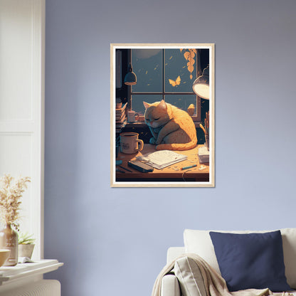 Quick Nap - Matte Archival Poster
