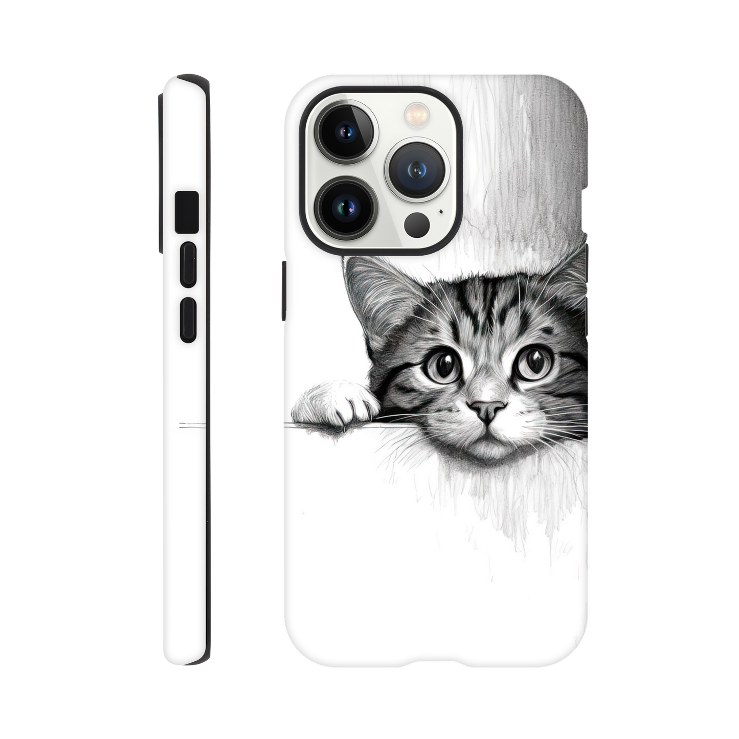 Peeking Out - iPhone Tough Case