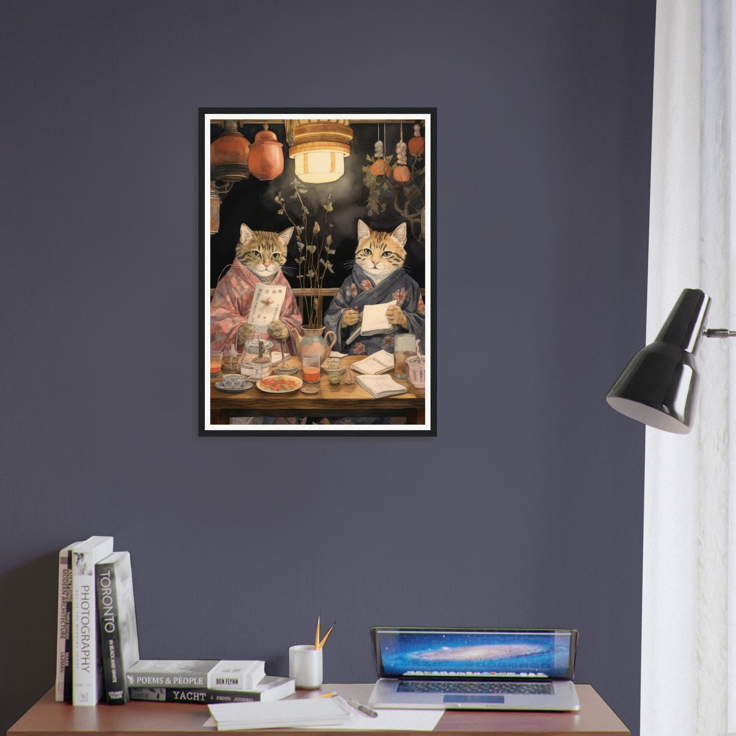 Izakaya Cats - Matte Archival Poster