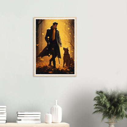Autumn Stroll - Matte Archival Poster