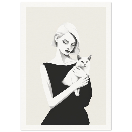 Monochrome Glamour - Matte Archival Poster
