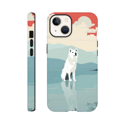 White Wolf Lake - iPhone Tough Case