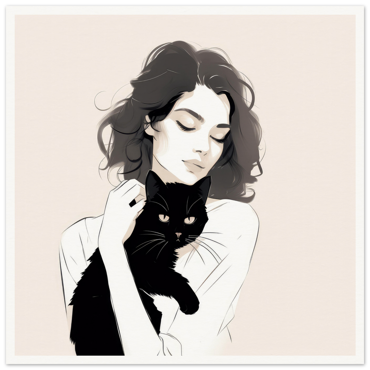 Best Friends - Matte Archival Poster