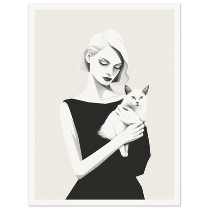 Monochrome Glamour - Matte Archival Poster