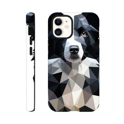 Crystal Border Collie - iPhone Tough Case